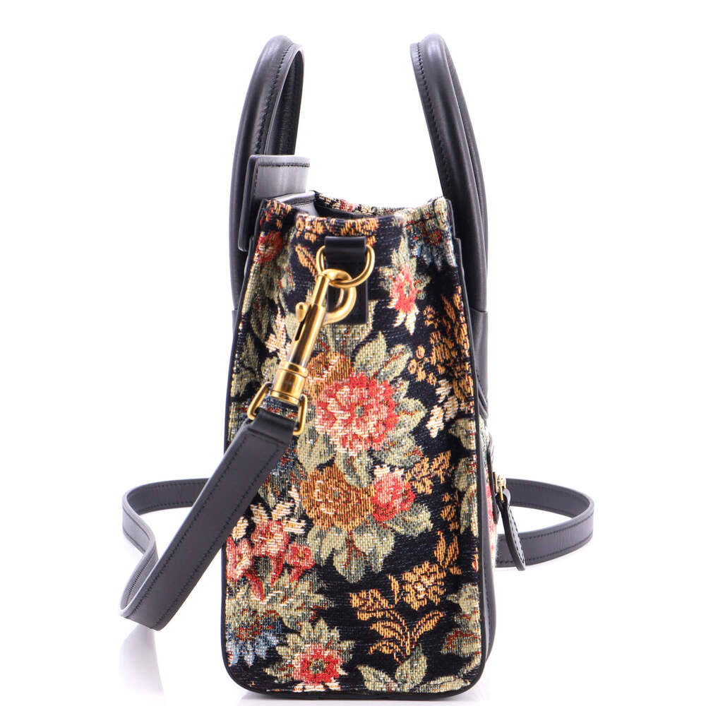 Celine Luggage Bag Printed Jacquard And #236323C20B - Picture 11 of 13